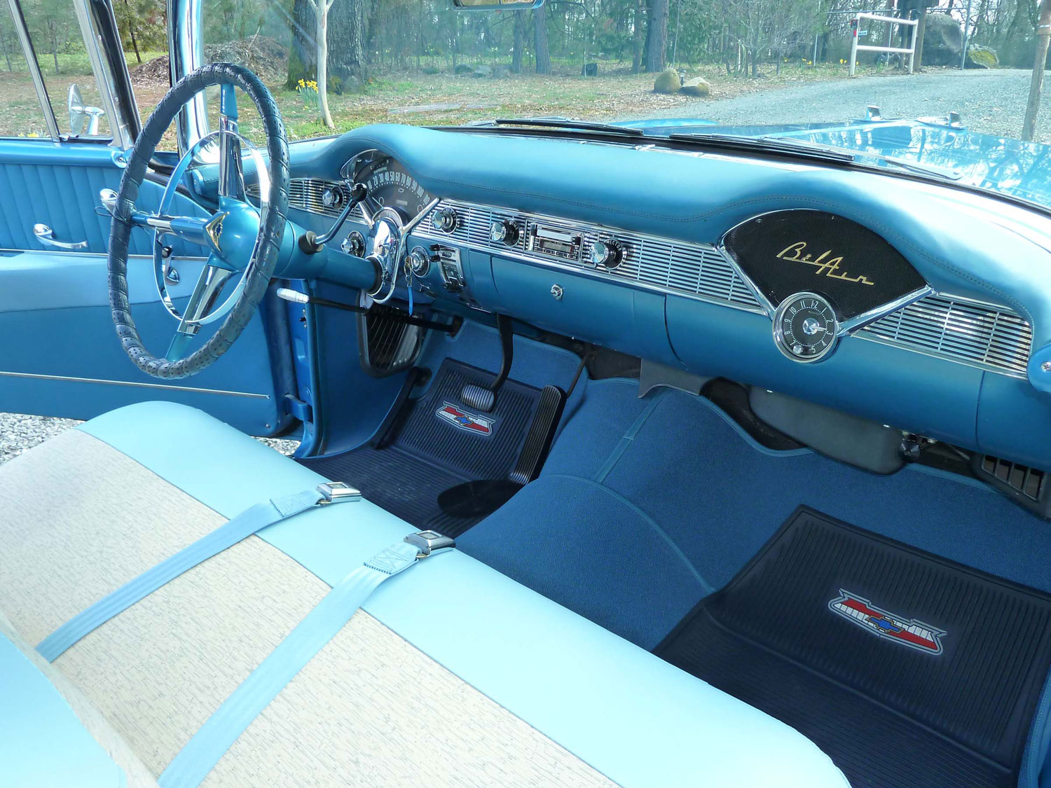 1956 Chevy Bel Air Nomad Interior Roamin Angels